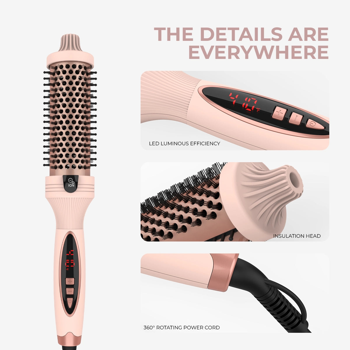 Pro Ionic Curling Brush