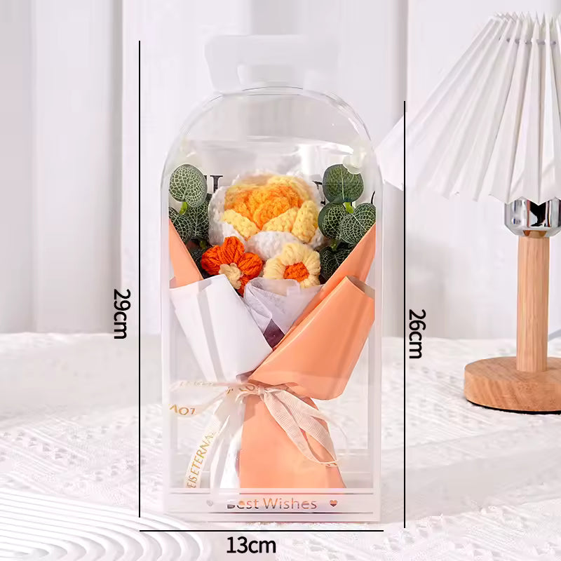 Forever Crochet Flower Bouquet