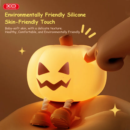 Cozy Pumpkin Night Light