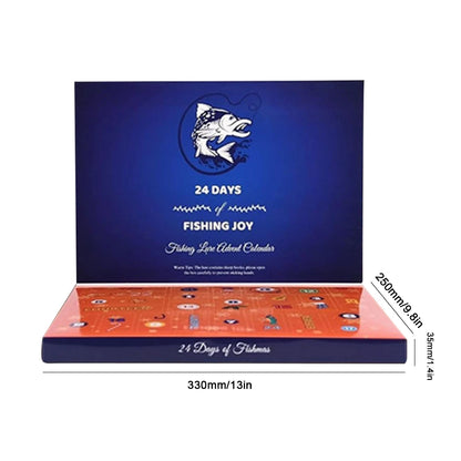 Christmas Fishing Lures Advent Box