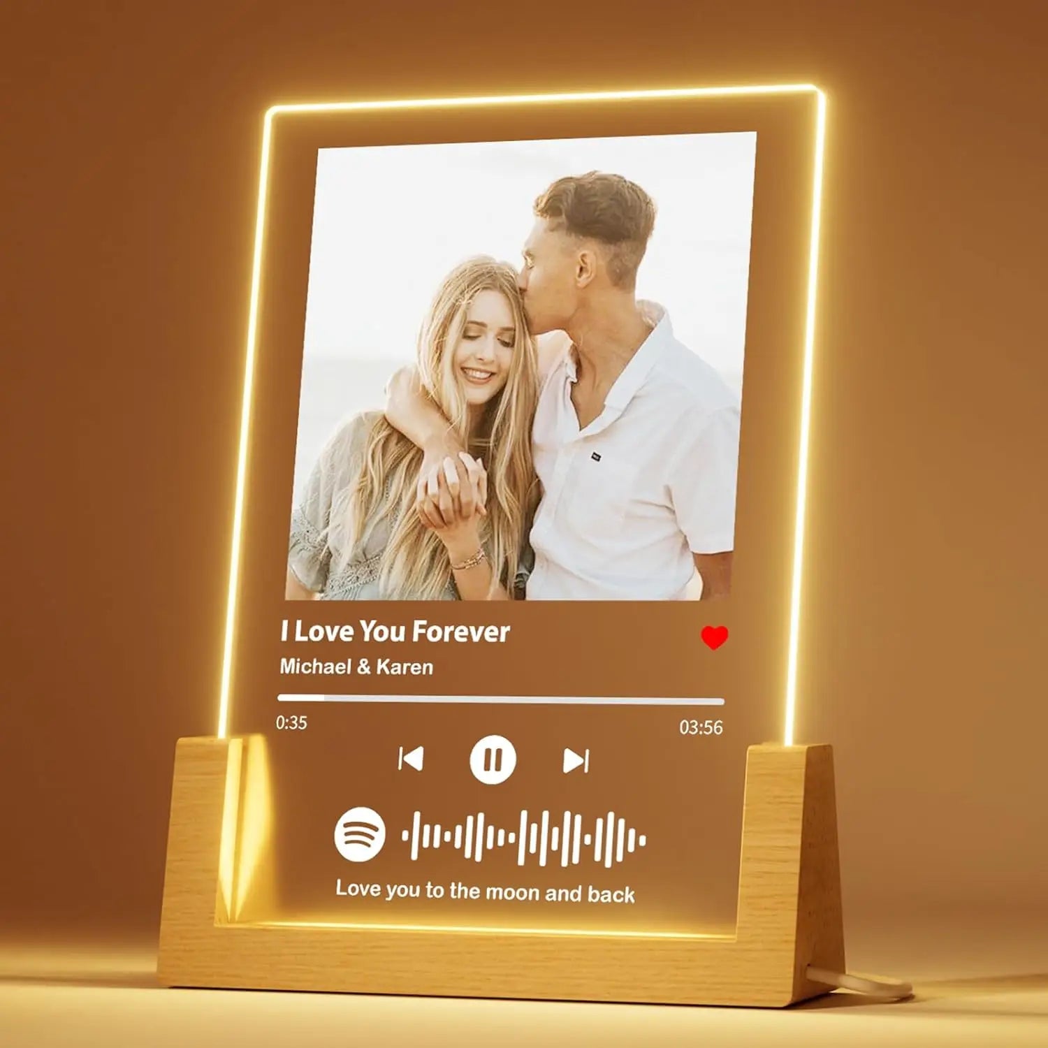 Forever Song Photo Memory Plaque – Bountie Box