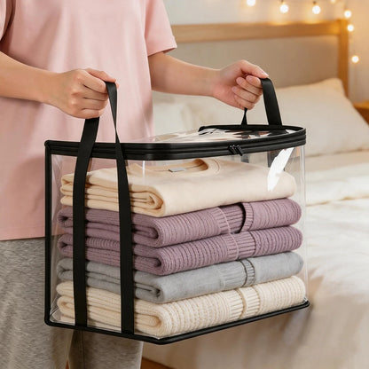 ClearView Foldable Storage Box