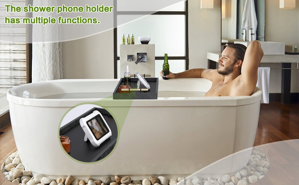 HydroHold Shower Phone Station