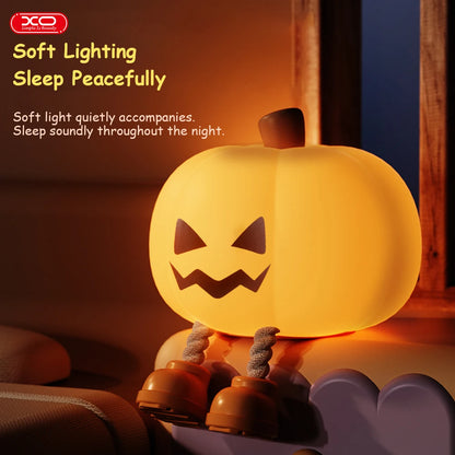 Cozy Pumpkin Night Light