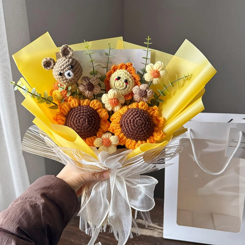Forever Crochet Flower Bouquet – Bountie Box