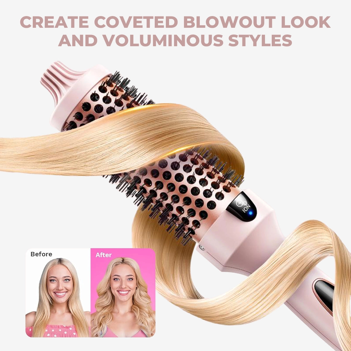 Pro Ionic Curling Brush