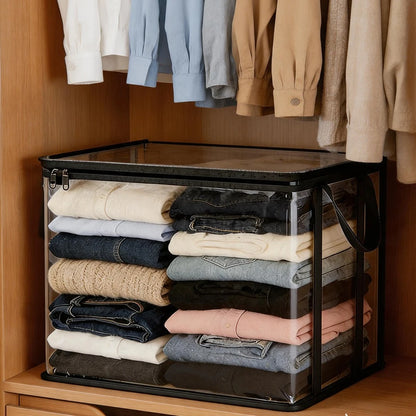 ClearView Foldable Storage Box