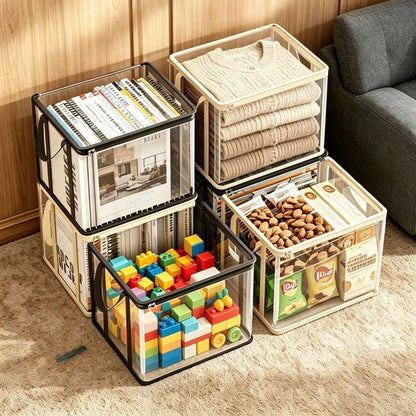ClearView Foldable Storage Box