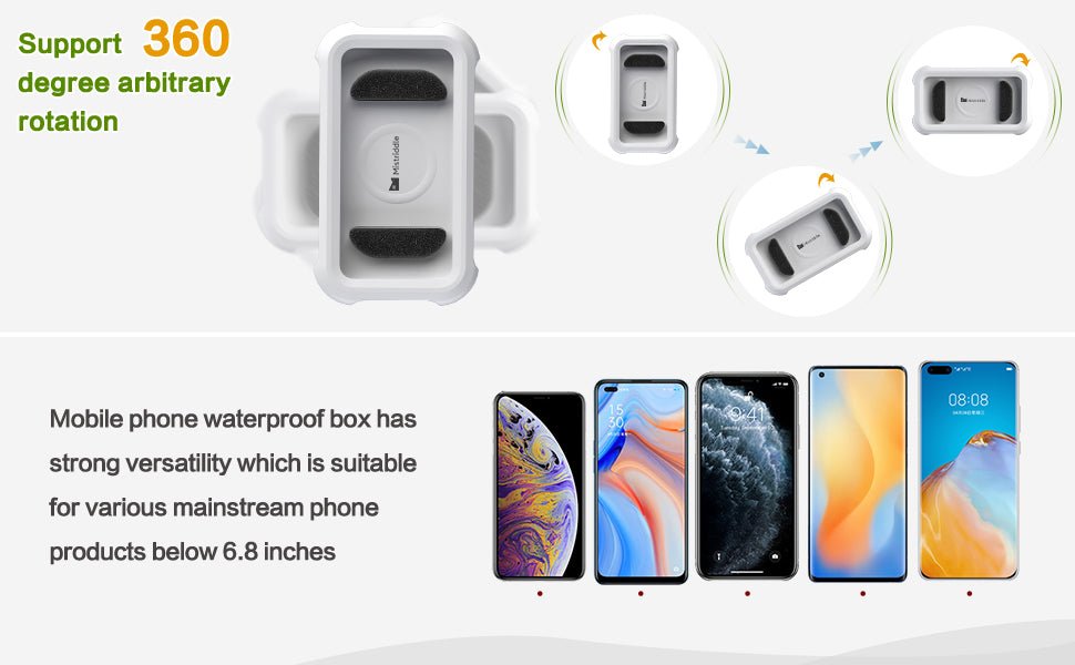HydroHold Shower Phone Station